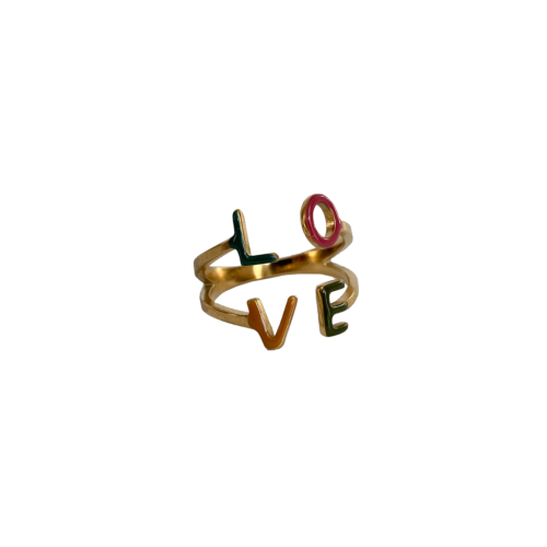 Love ring goud