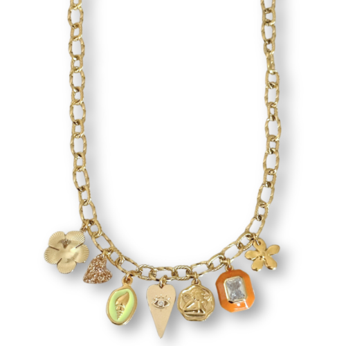 Autumn colors ketting goud