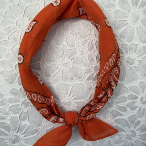Orange bandana